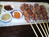 羊の串焼き