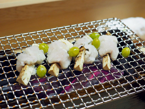 鱧松茸焼き