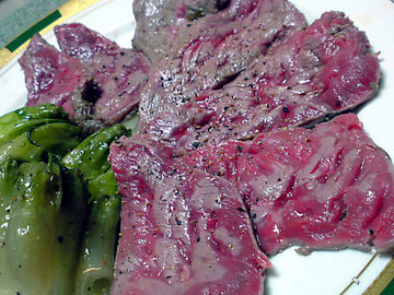 焼いた後