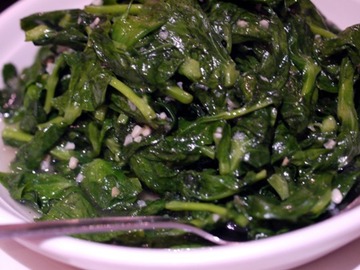 豆苗炒め