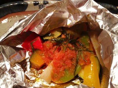 野菜ホイル焼き