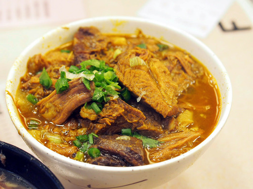 牛肉カレー麺