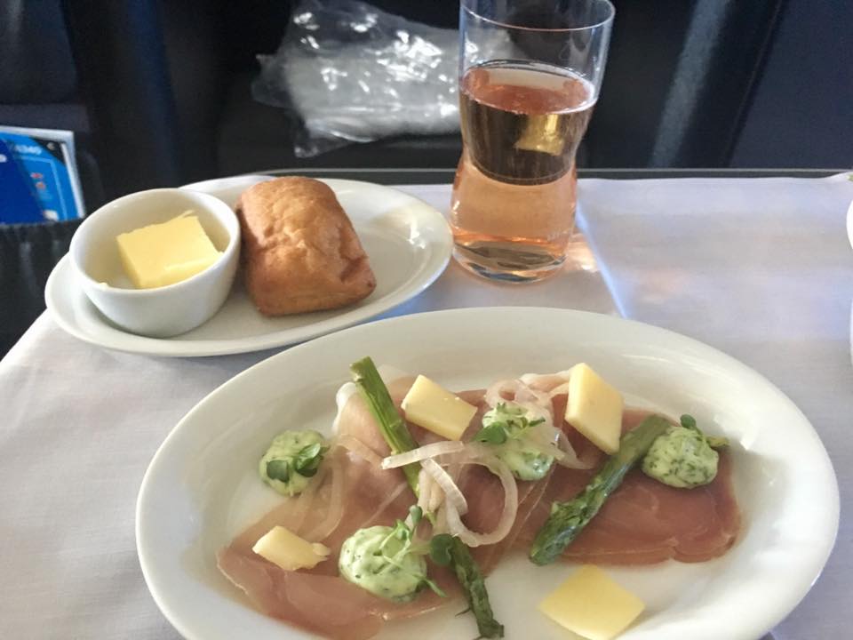 ロン ｓ 気ままな食ライフ日記 スカンジナビア航空と中国航空の機内食