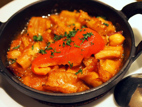 スペイン風モツ煮