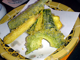夏野菜のてんぷら