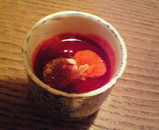 トマトとビーツのスープ