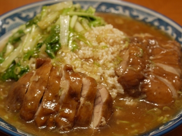 蒸し鶏の旨煮あんかけご飯