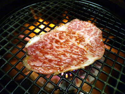 3秒ロース焼きました