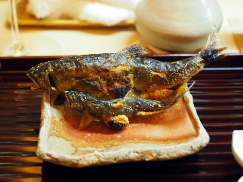 鮎の塩焼き