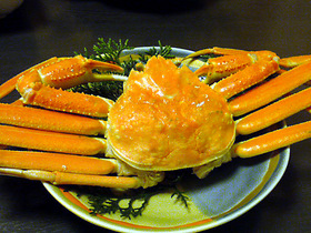 蒸し蟹