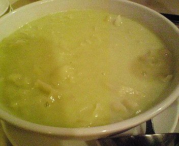 甘玉キャベツのスープ