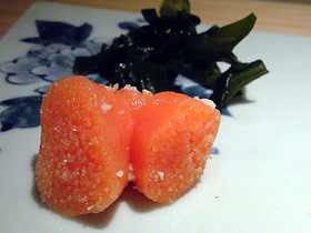 たらこの山葵漬け