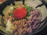 鶏そぼろ丼