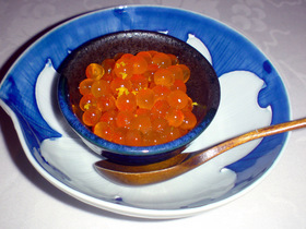 いくらの醤油漬け