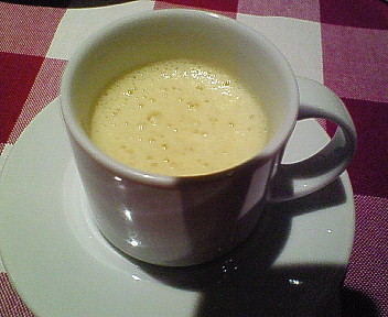 とうもろこしのスープ