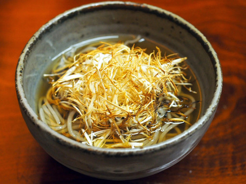 松茸蕎麦