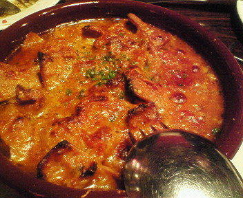 馬大腸のトマト煮こみ