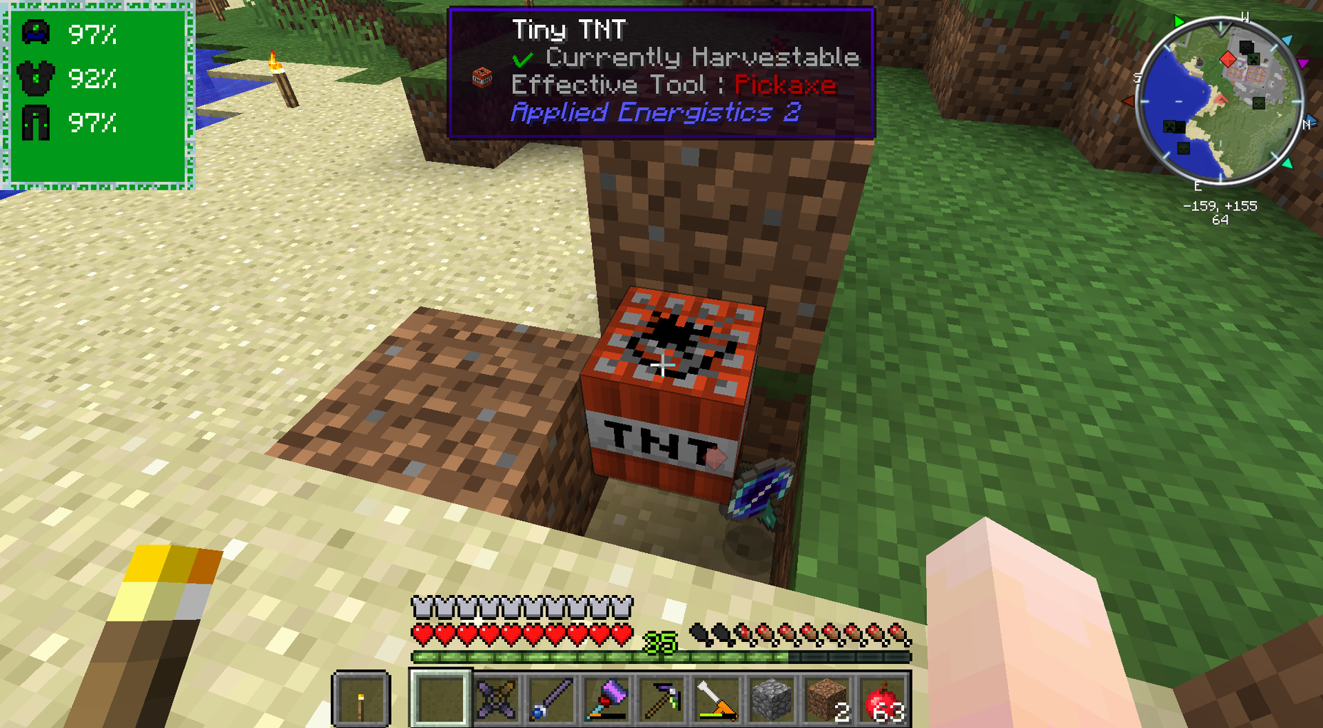 Part44 爆破クラフトと量子の力 爛のマイクラ工業開発