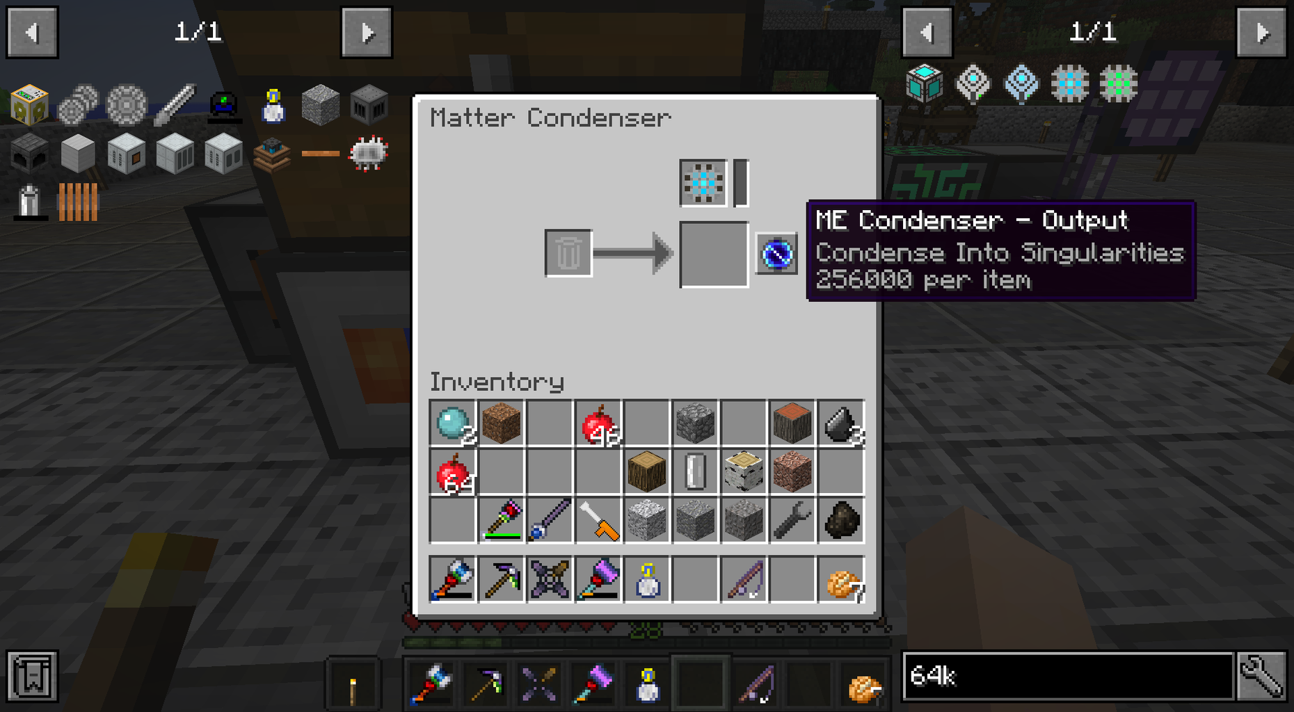 Part36 丸石製造とぶっ壊れアイテム 爛のマイクラ工業開発