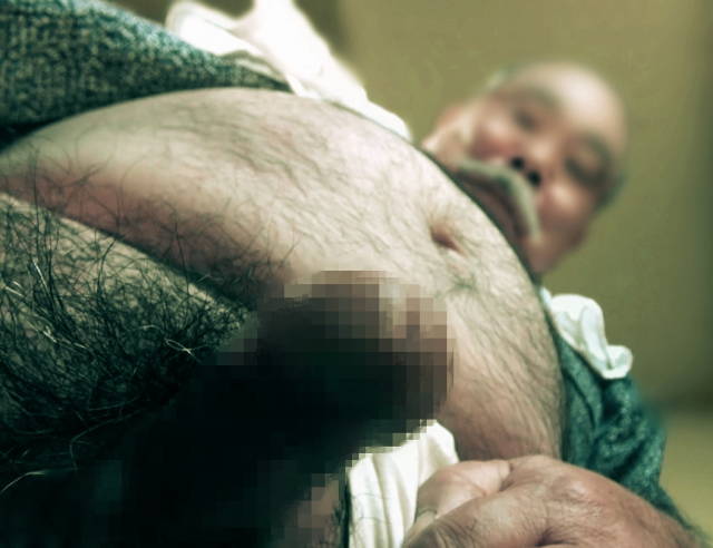 悪い親父 男色昭和親父の越中ふんどし灯