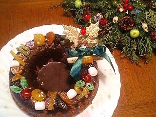 クリスマスのためのガトーショコラ