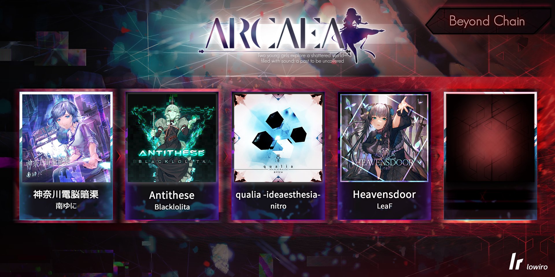 Arcaea 21 12 09 Ver 3 10がリリース 新機能 Link Play が追加 さらに Pragmatism Resurrection 等 5曲にbeyond譜面が追加 エムジフ 音ゲー情報局 Mgif