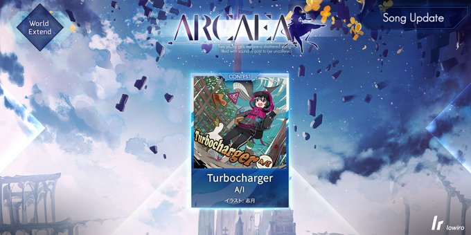 Arcaea 21 06 10 新曲 Turbocharger A I がworld Extendに登場 さらにイリスが復刻 エムジフ 音ゲー情報局 Mgif