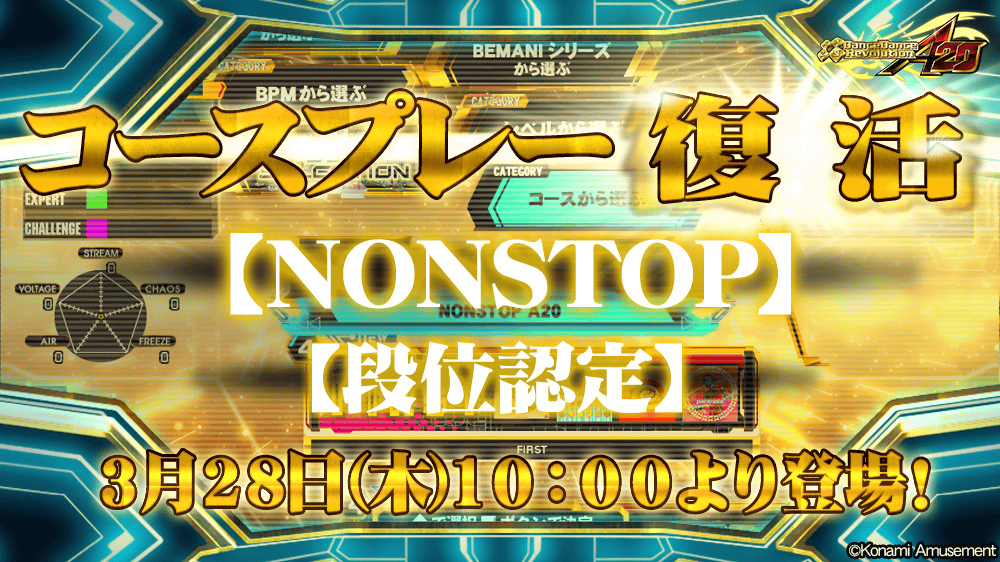 Ddr 19 03 27 28 新曲 ひなビタ 楽曲 コースプレーが追加