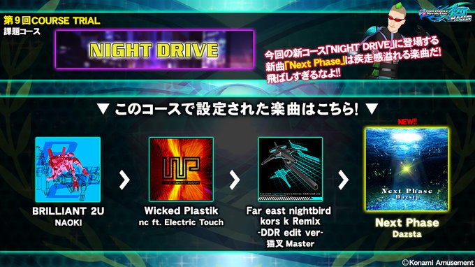 Ddr 21 04 28 第9回コーストライアルが開催 新曲には Next Phase が登場 さらにddrのアンケートも実施中 エムジフ 音ゲー情報局 Mgif