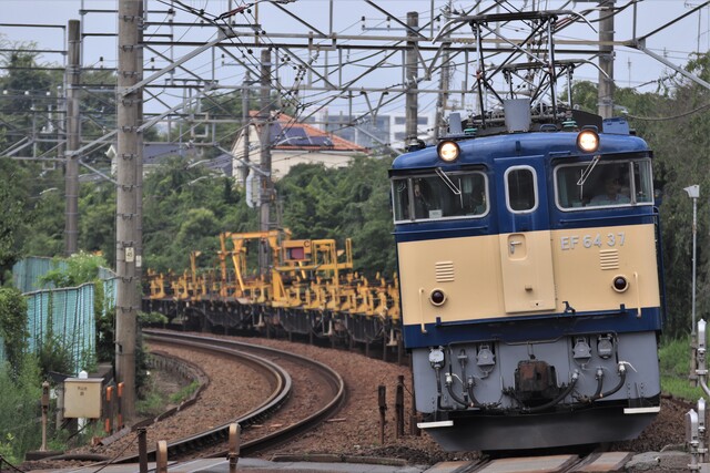 Jr東 松本工臨にef64 37が充当される 旅路 たびじ