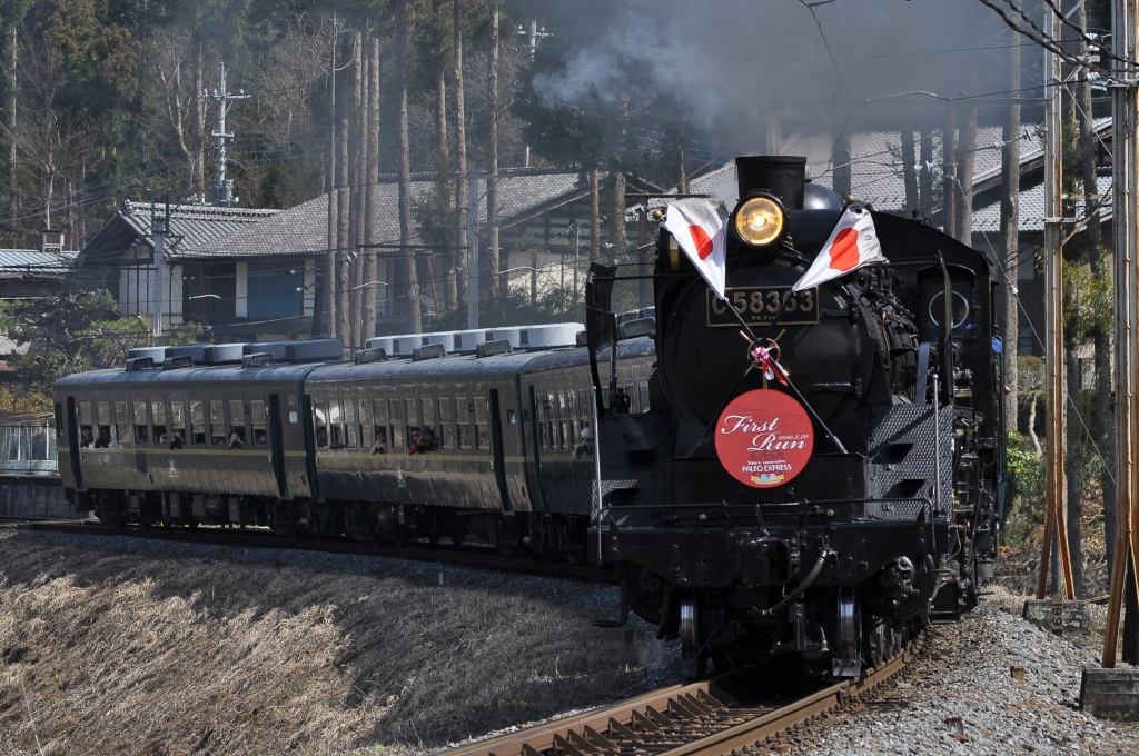 秩父鉄道 Slパレオエクスプレスが10年ファーストラン Rapid Express 秩父鉄道 Slパレオエクスプレスが10年ファーストラン Rapid Express