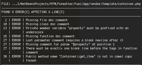 一生涯プログラマ : CodeSniffer&NetBeansで静的コード解析！