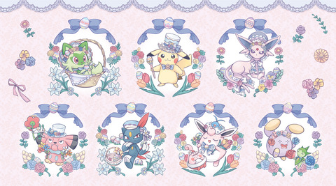 ポケモンセンターオリジナル「Pokémon Botanical Easter ポケモンセンターオリジナル「Pokémon Botanical Easter