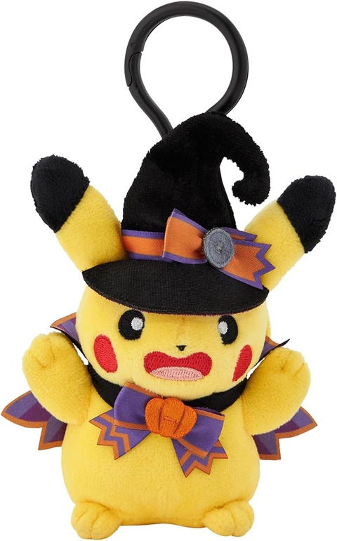 ポケモン Halloween Trick or trick ピカチュウ モクロー Amazon.co.jp: ポケモンセンターオリジナル マスコット