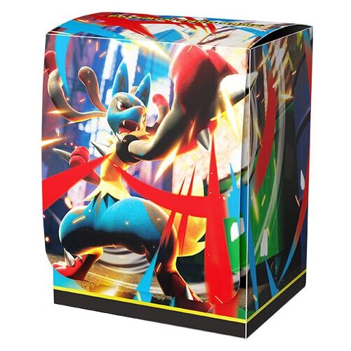 メガルカリオ　メガサーナイト　デッキケース　デッキシールド　コインサイコロ デッキシールド メガルカリオ/メガサーナイト : ☆レアモノ在庫
