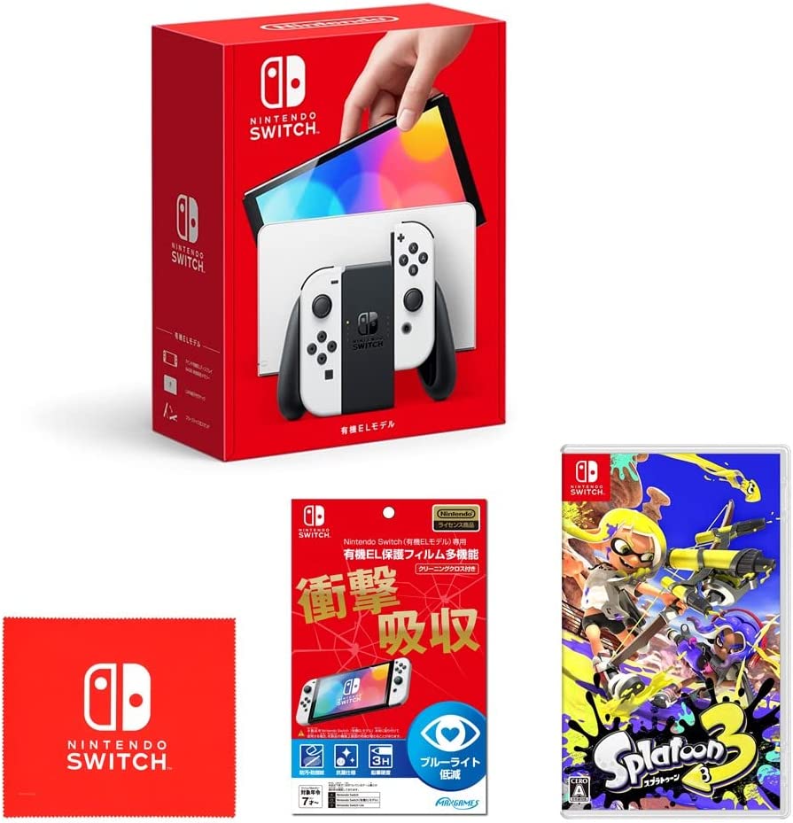 Nintendo Switch(有機ELモデル) Joy-Con(L)/(R) ホワイト 【任天堂