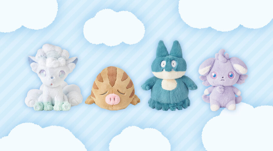 ポケモンセンターオリジナル「ふわふわ抱きぬいぐるみ」シリーズ