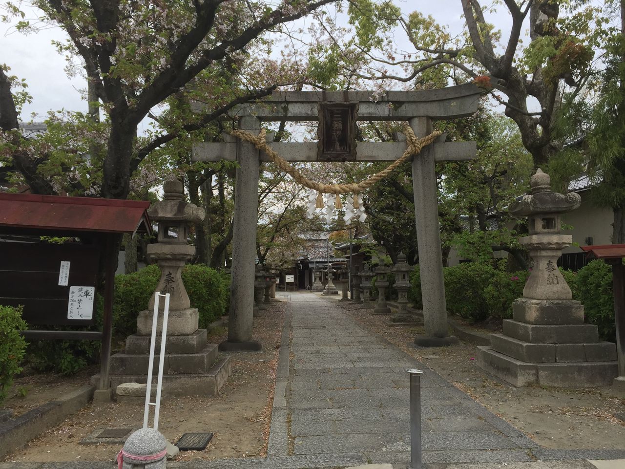 三輪神社 富田町 高槻市の神社シリーズ46 ニャニャニャな生活 三輪神社 富田町 高槻市の神社シリーズ46 ニャニャニャな生活