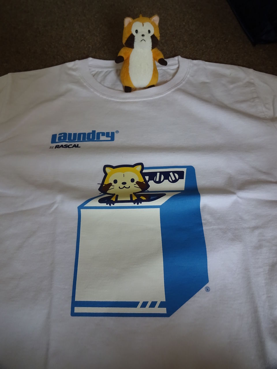 ラスカルlaundry Tシャツ ラスカルに会いたい ラスカルlaundry Tシャツ ラスカルに会いたい