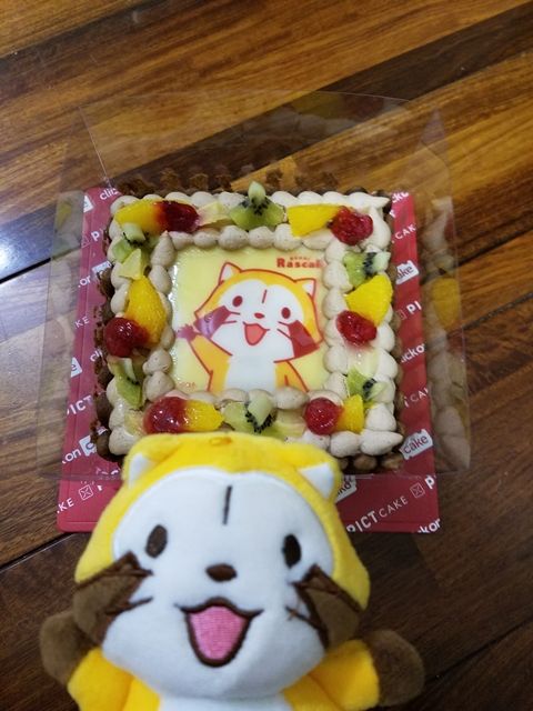 ピクトケーキ ラスカルケーキ ラスカルに会いたい