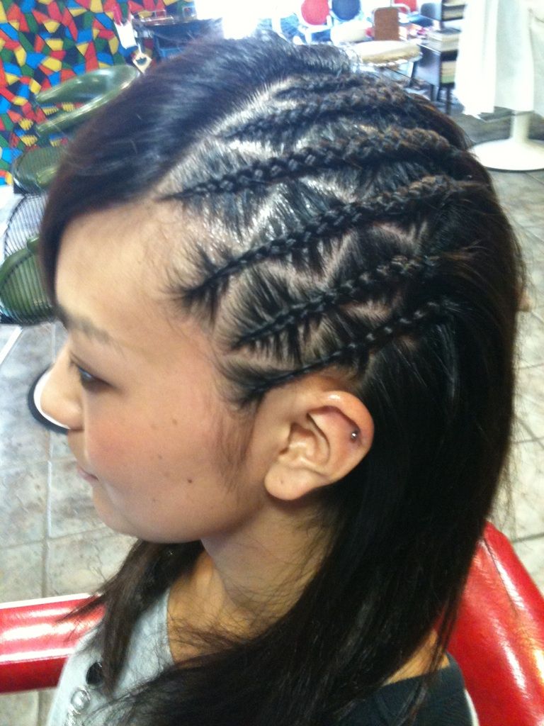 コーンローblock Rave エクステ コーンロウカタログ 東京都足立区北千住 杉並区高円寺の美容室