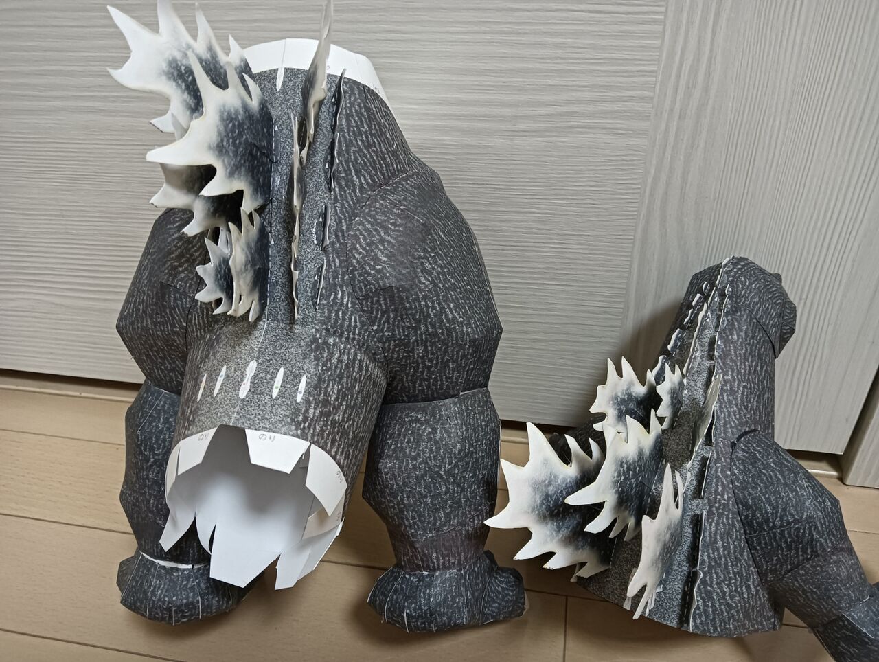 くもん ゴジラ ペーパークラフト Yahoo オークション - 紙工作 くもん