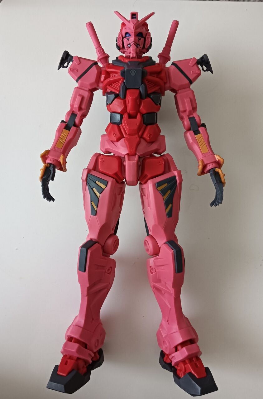 バンプレスト限械突破赤いガンダム可動改造 : テムレイのジャンク屋