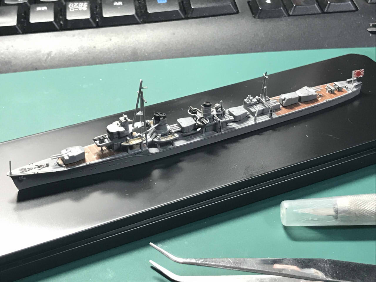 1/700 フジミ 特EASY 春雨/海風 製作その09 完成 : タイニー工房