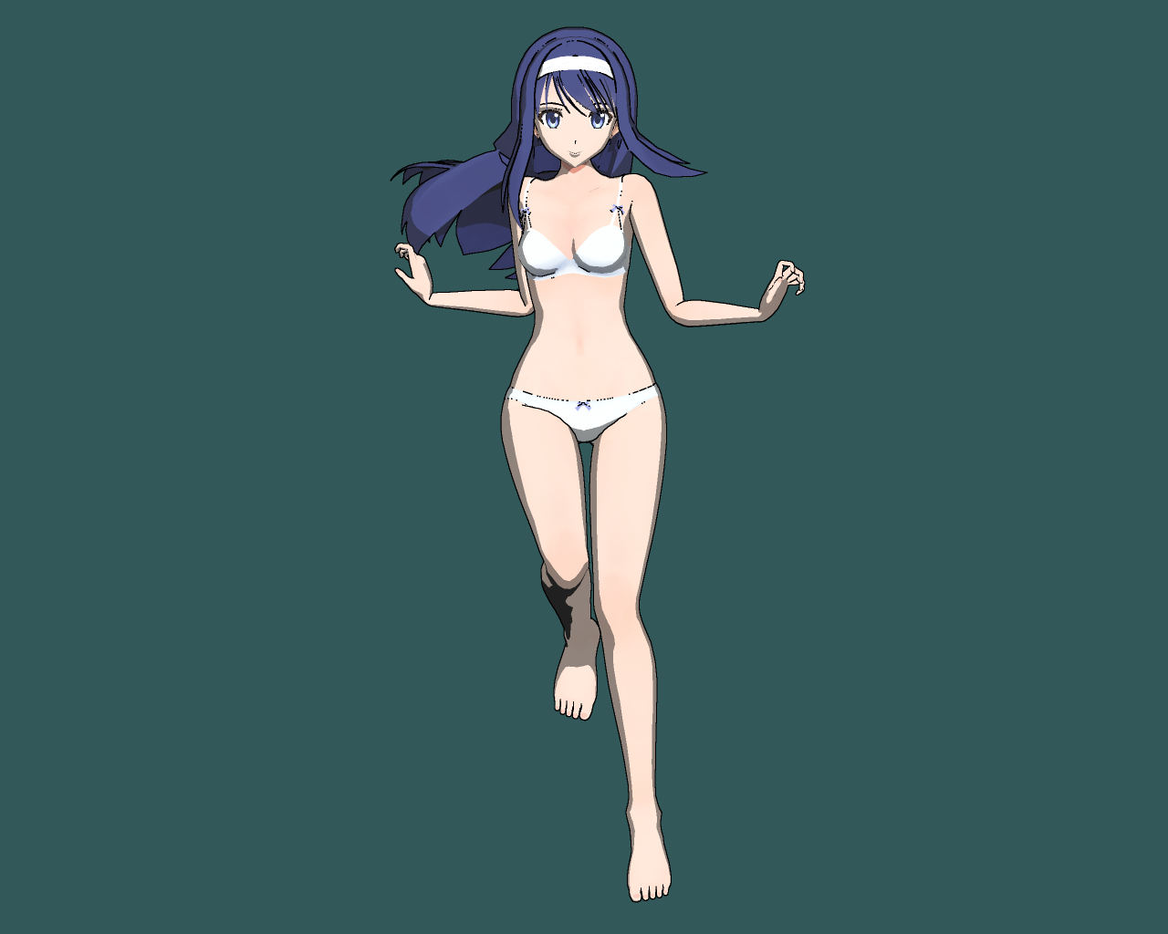 3dモデリング 二葉あおい その29 ウェイト塗り03 タイニー工房 3dモデリング 二葉あおい その29 ウェイト塗り03 タイニー工房