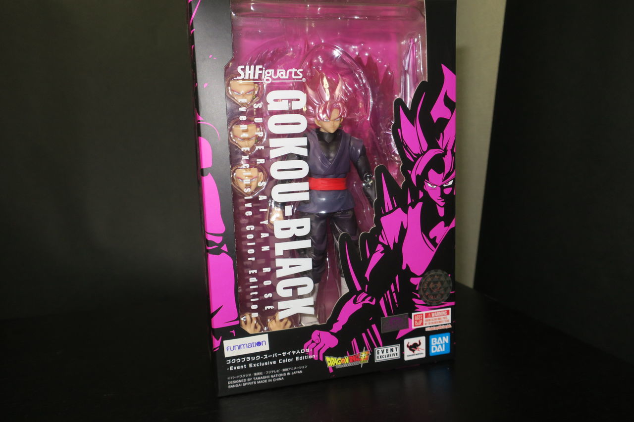 コミコン限定SHフィギュアーツ　ゴクウブラック 中古】(本体A/箱B)S.H.フィギュアーツ ゴクウブラック