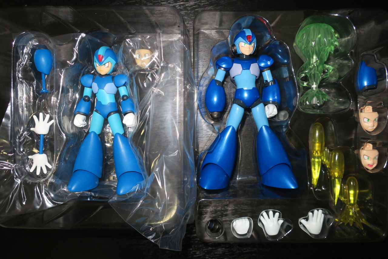 ロックマンX 比較 S.H.フィギュアーツ 4インチネル : 義久の ロックマンX 比較 S.H.フィギュアーツ 4インチネル : 義久の