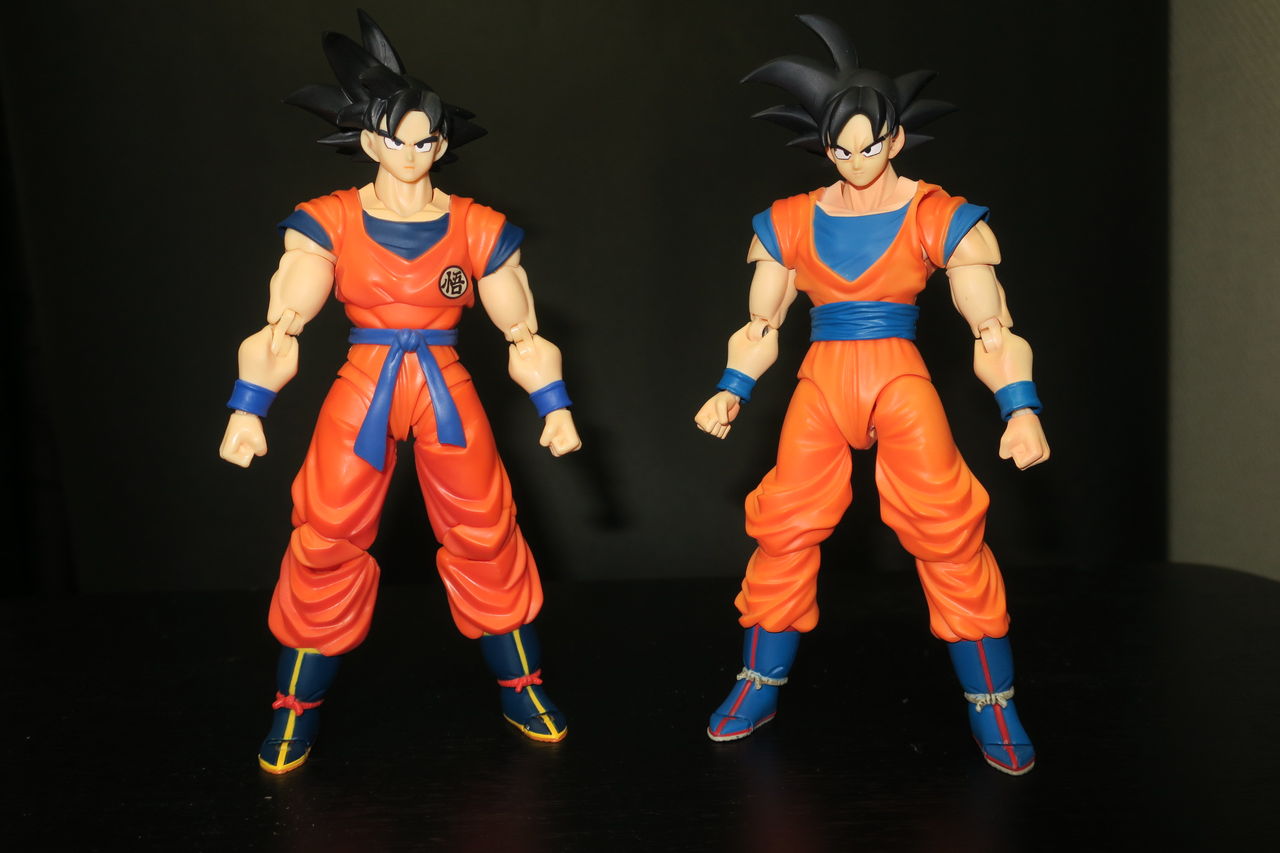 悟空 フィギュ アーツ S H フィギュアーツ 孫悟空の新旧比較をしてみた 