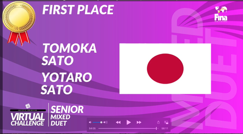 SrMixedDuet第3位日本表彰