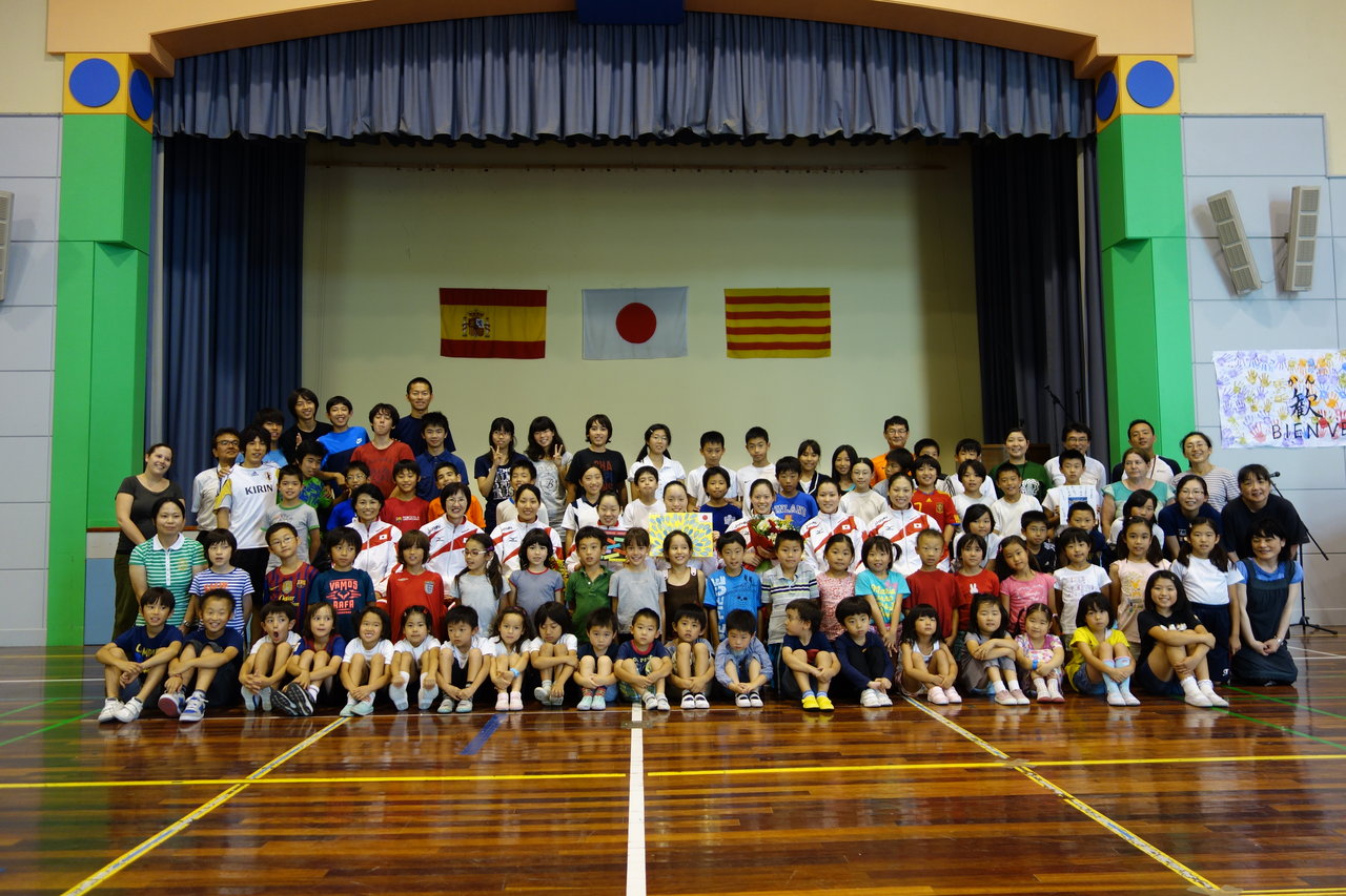 バルセロナ日本人学校訪問 マーメイドジャパン日記